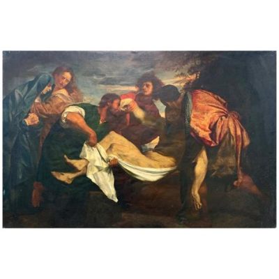 The Entombment of Christ - A Masterpiece of Emotional Depth and Sculptural Grace!