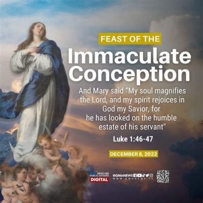  “The Immaculate Conception” –  A Symphony of Divine Light and Transcendent Grace